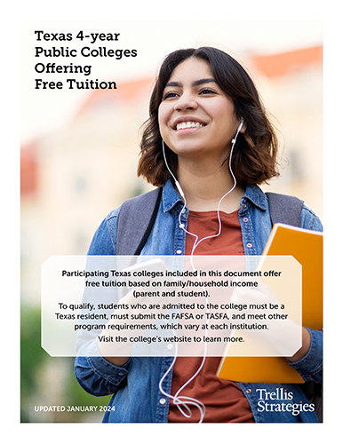 Texas Public University Guaranteed Tuition Program Directory